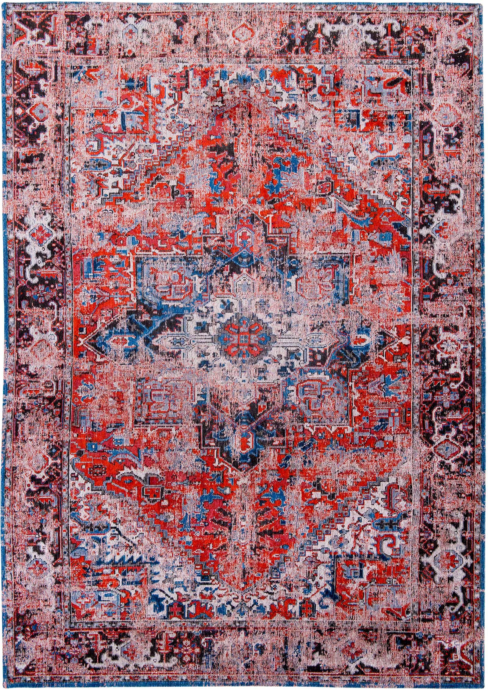 tapis Louis De Poortere LX8703 Antiquarian Antique Heriz Classic Brick