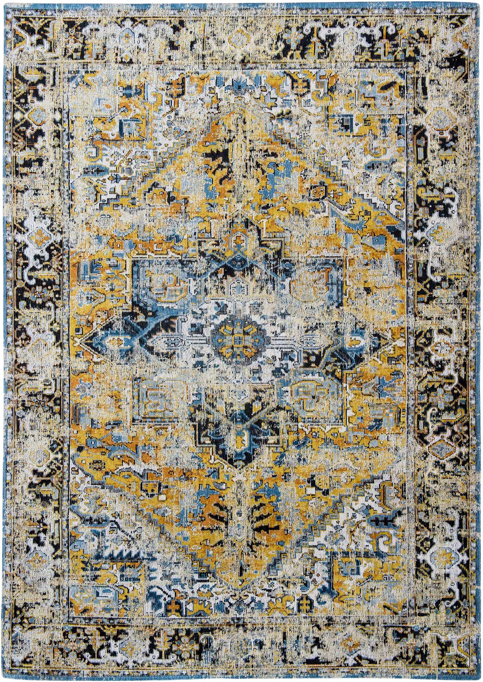tapis Louis De Poortere LX8704 Antiquarian Antique Heriz Amir Gold