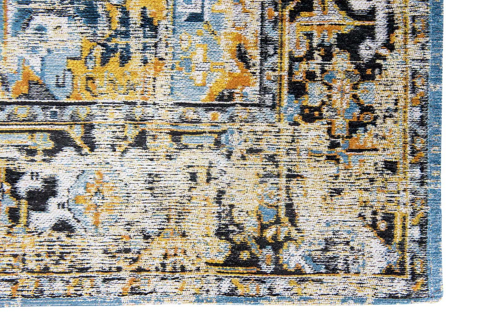 tapis Louis De Poortere LX8704 Antiquarian Antique Heriz Amir Gold corner