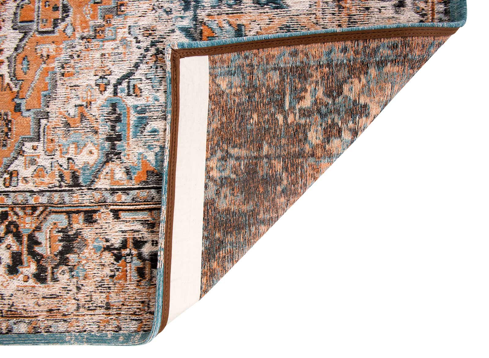 tapis Louis De Poortere LX8705 Antiquarian Antique Heriz Seray Orange back