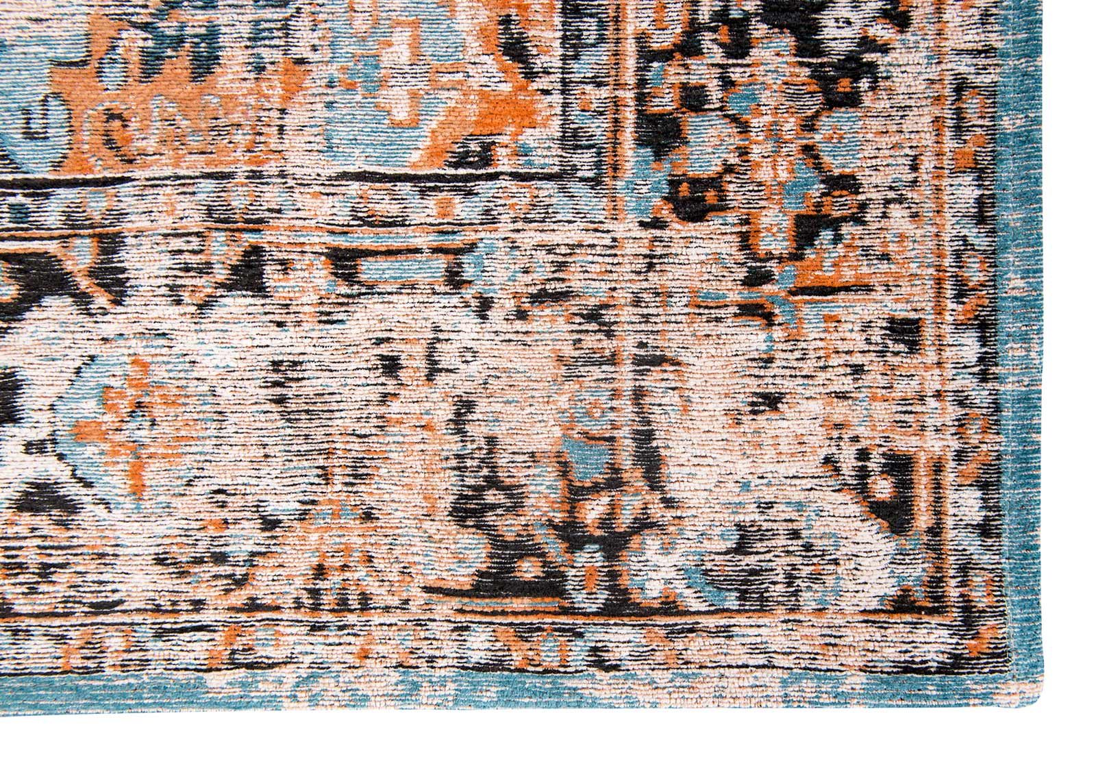 tapis Louis De Poortere LX8705 Antiquarian Antique Heriz Seray Orange corner