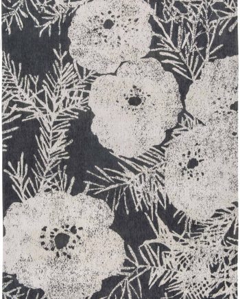 Louis De Poortere tapis Romo LX 8741 Lomasi Charcoal