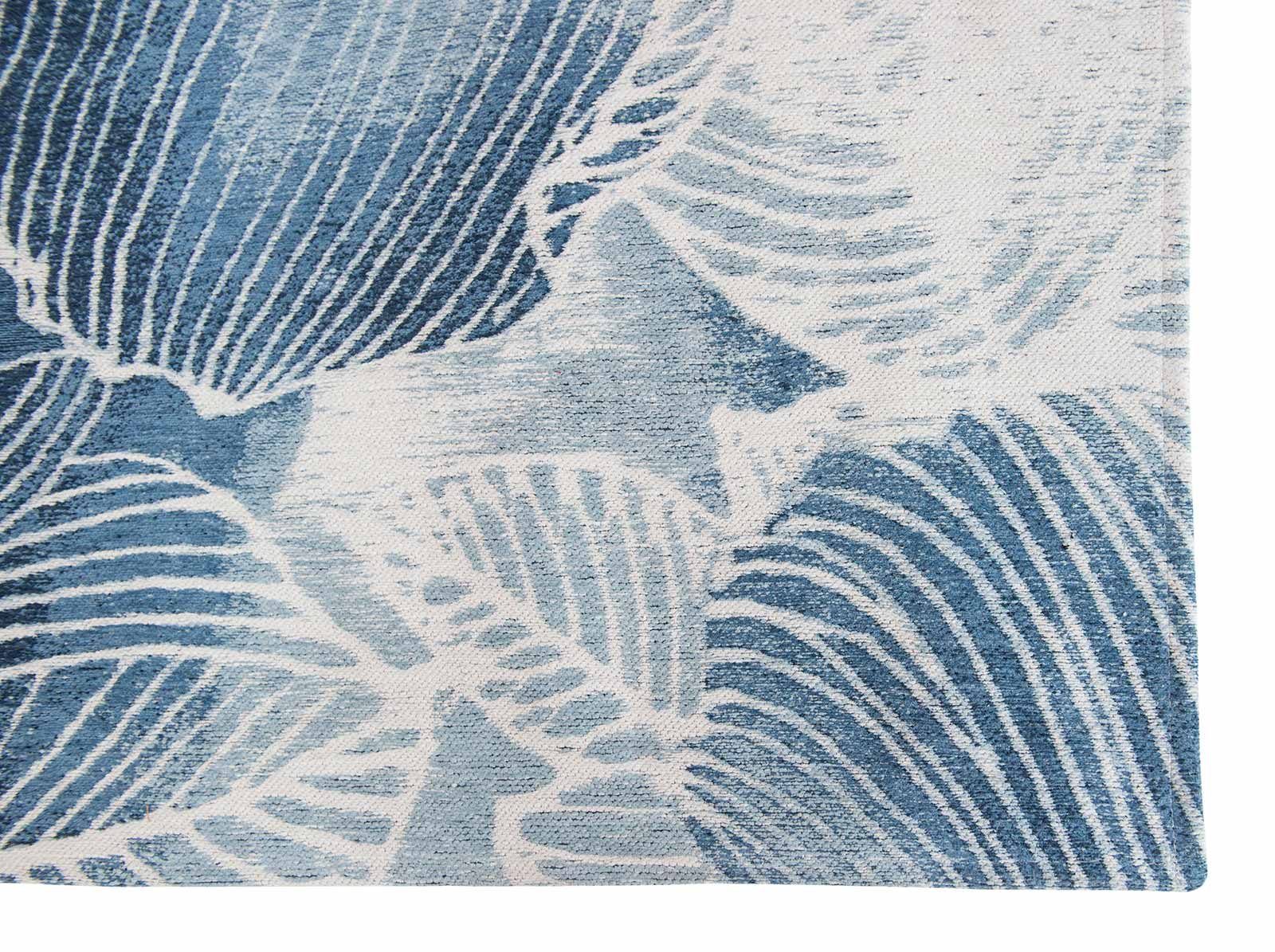 Louis De Poortere tapis Villa Nova LX 8756 Akina Indigo corner
