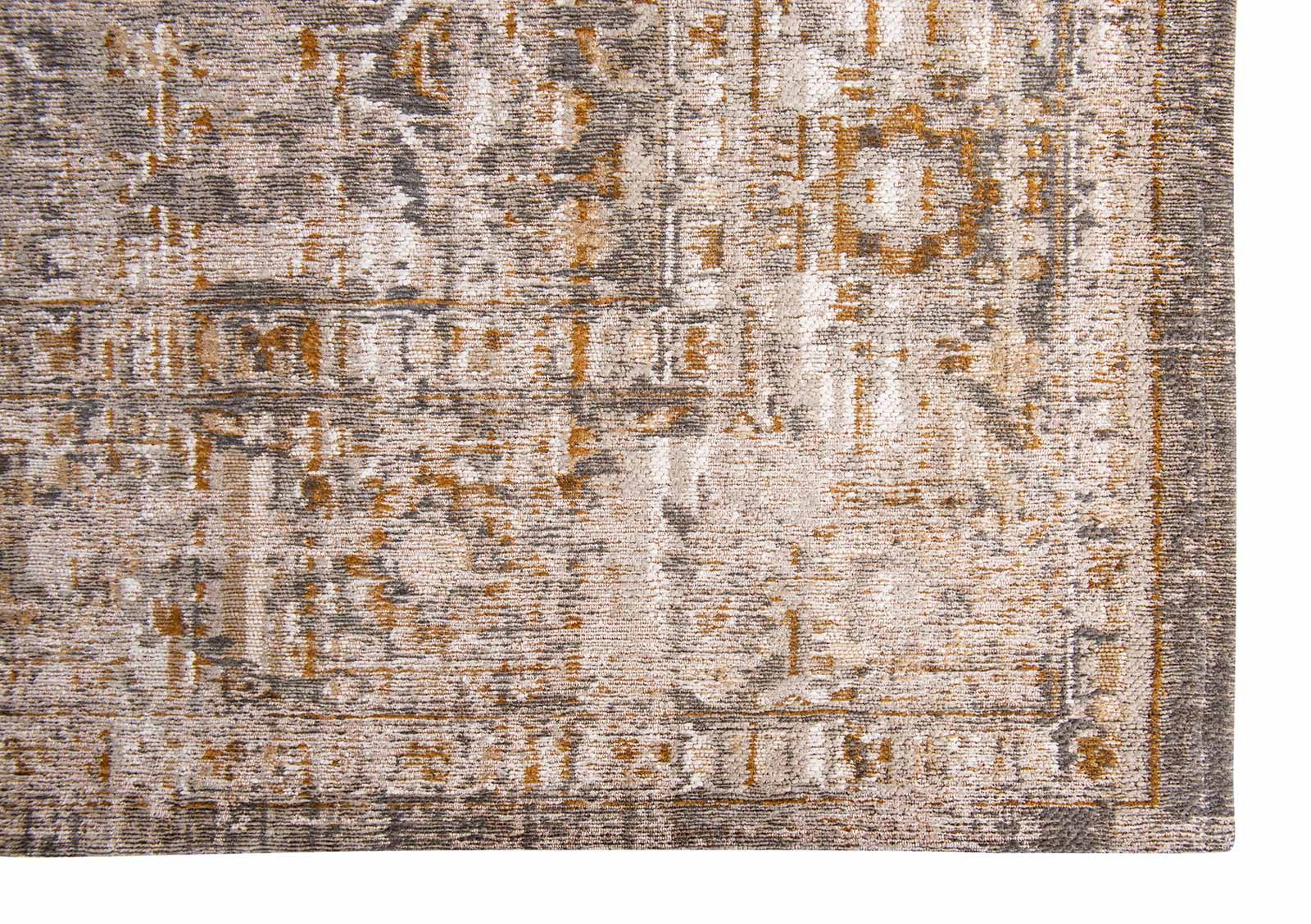 tapis Louis De Poortere LX 8884 Antiquarian Ushak Suleiman Grey corner
