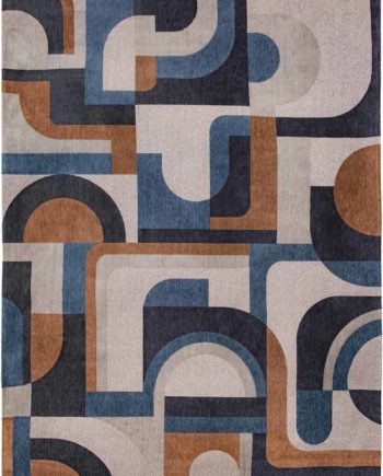 Louis De Poortere tapis LX 9196 Nuance Module Camel Blue