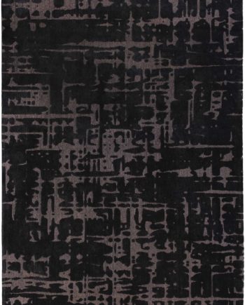 Louis De Poortere tapis LX 9200 Structures Baobab Black Water