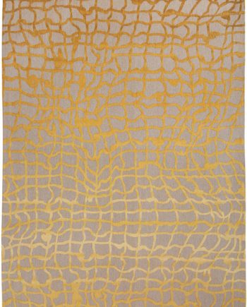 Louis De Poortere tapis LX 9205 Mad Men Dedalo Yellow Scarab