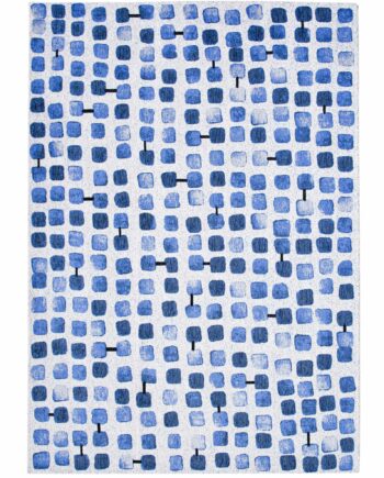 Louis De Poortere tapis Craft Cobblestone 9348 Amparo Blues