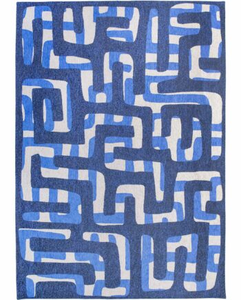 Louis De Poortere tapis Craft Kuba 9336 Ultramarine