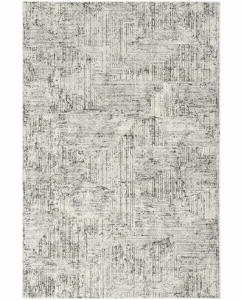 Calvin Klein tapis Irradiant CK024 IRR01 CRMBK CREAM BLACK 5X7 099446129352
