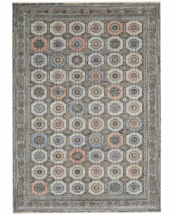 Nourison tapis Starry Nights STN09 GRYNV GREY NAVY 5x7 099446797230