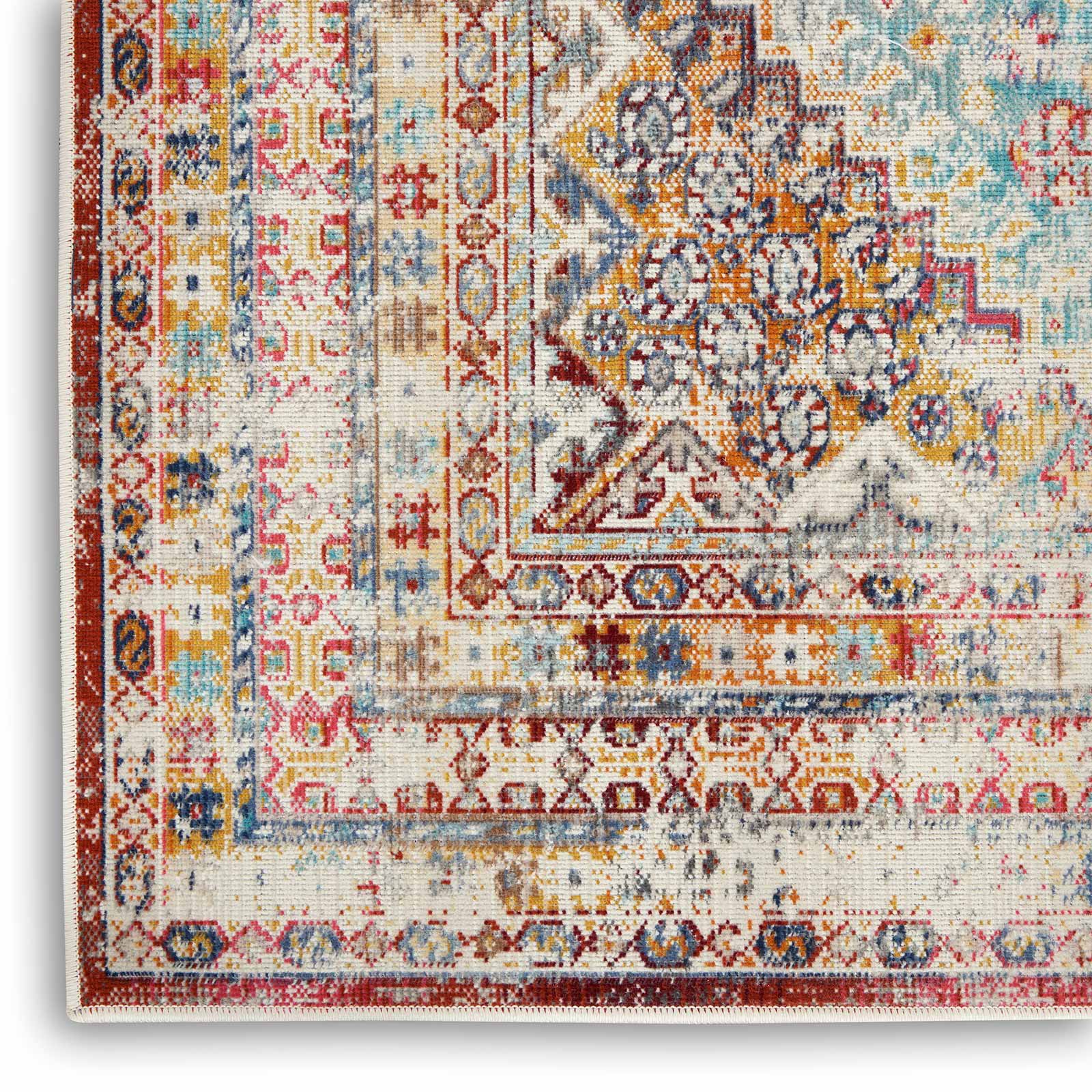 Nourison tapis Vintage Kashan VKA09 MULTI MULTICOLOR 5X8 099446852441 CRW
