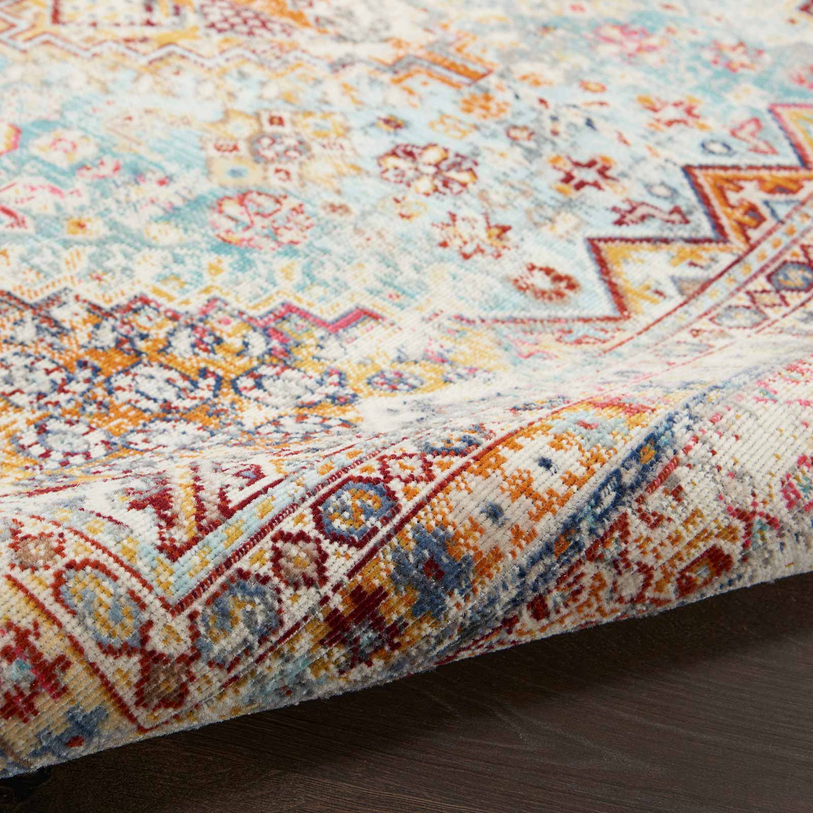 Nourison tapis Vintage Kashan VKA09 MULTI MULTICOLOR 5X8 099446852441 TX01
