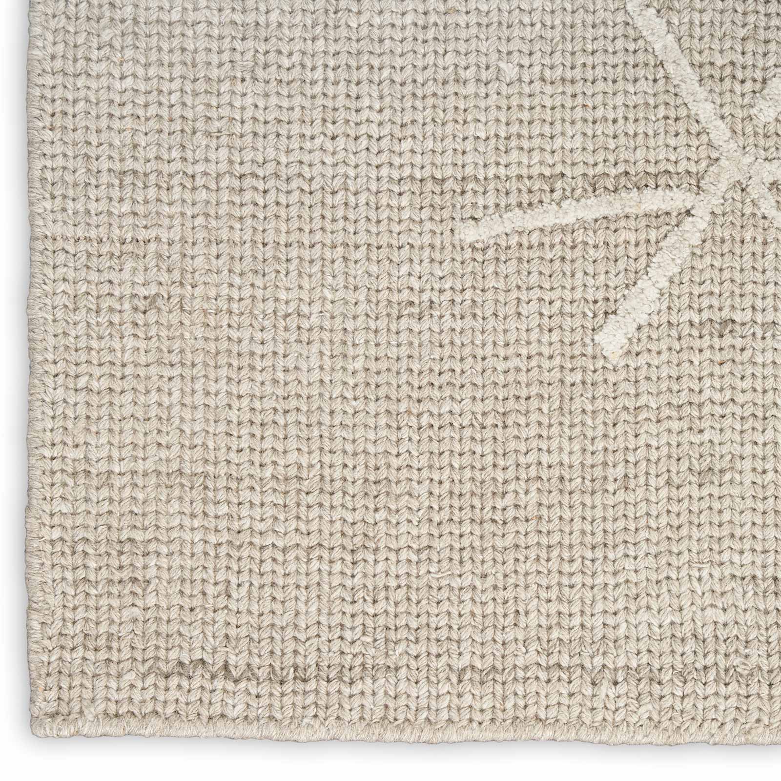 Calvin Klein tapis Wander CK044 WND01 TAUPE 5x7 099446956996 corner