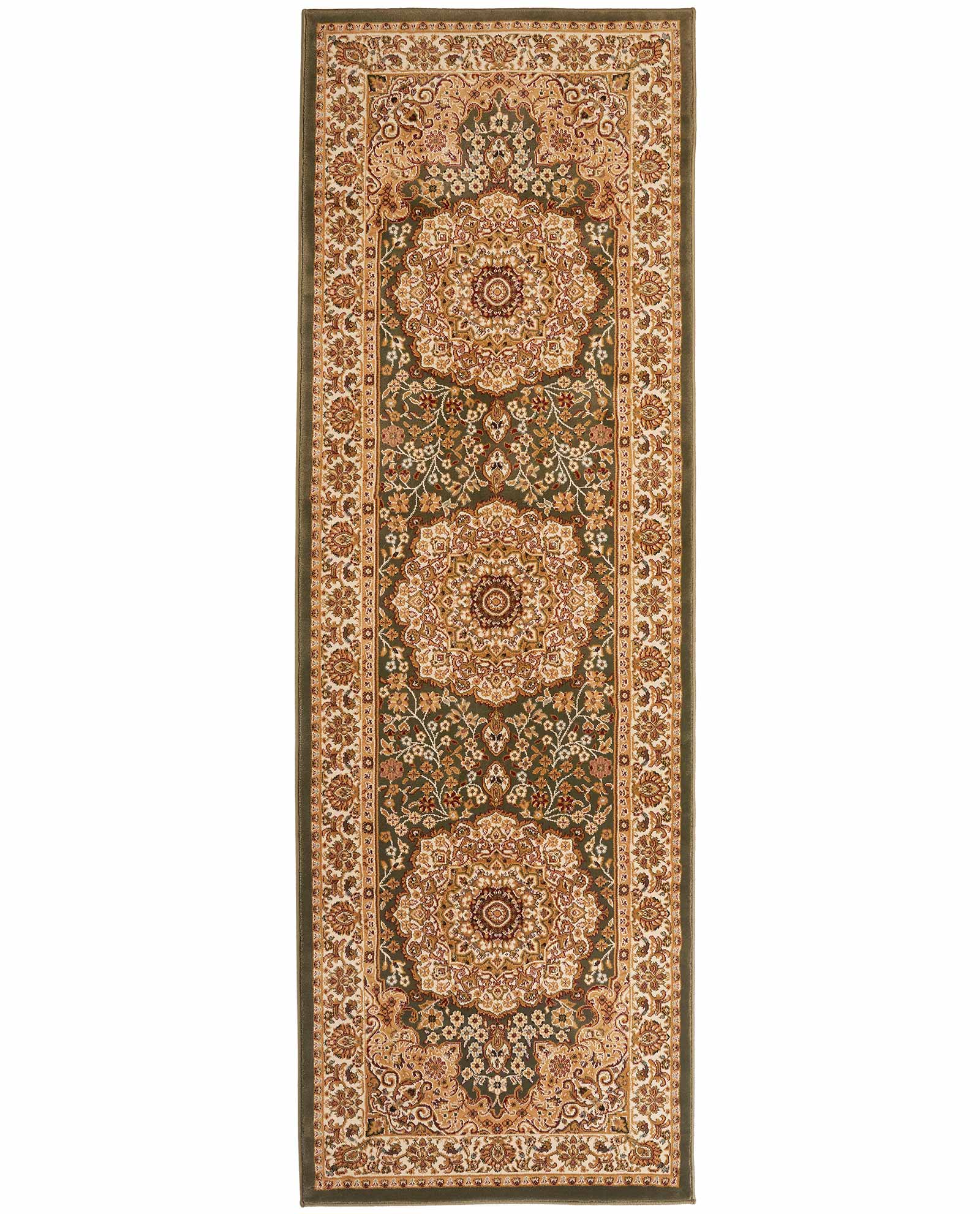 Concept Looms tapis Grand Heritage GH101 GREEN 240x80 1