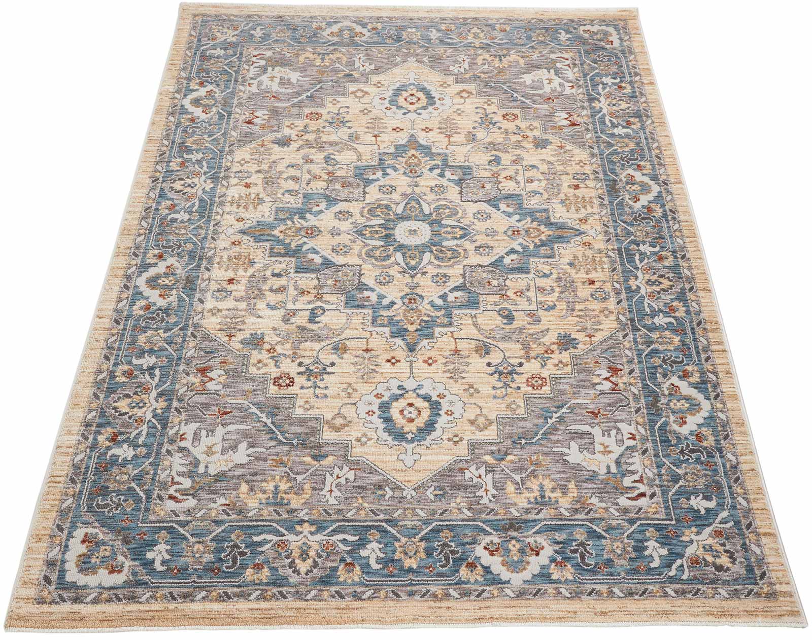Concept Looms tapis Legacy LEG07 BLUCRM 230x160 3
