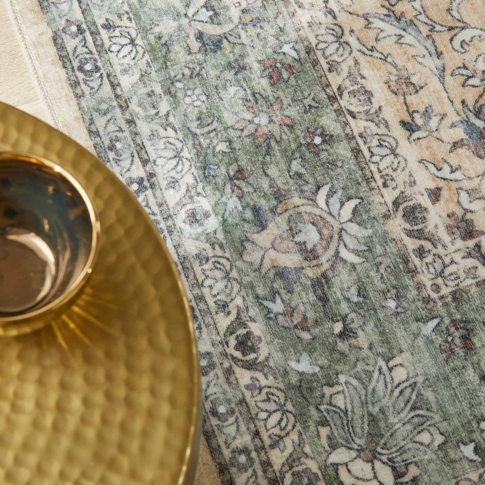 Concept Looms tapis Liberty LIB208 CREAM GREEN 6