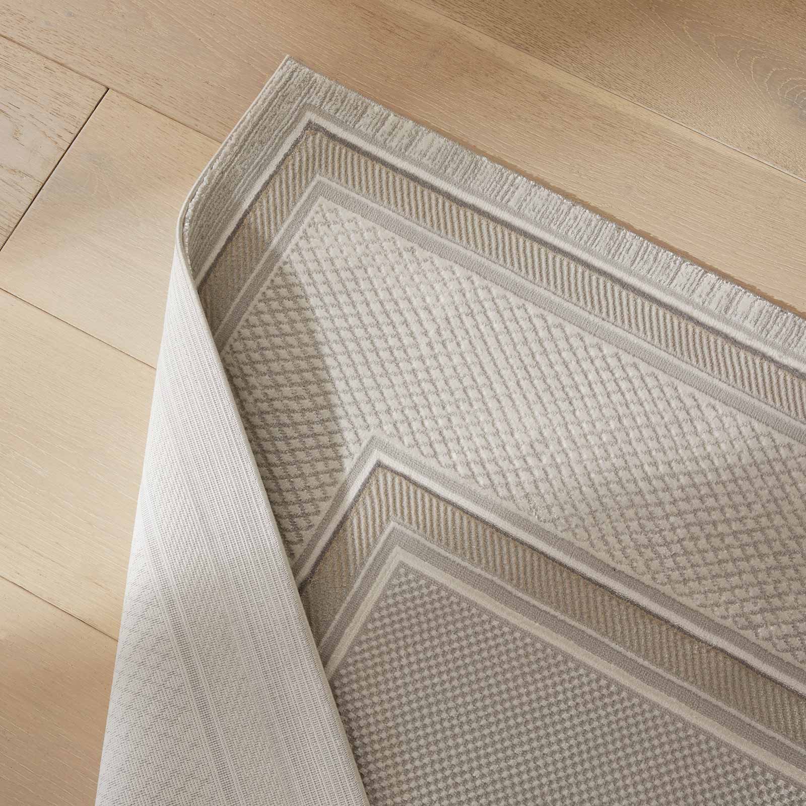 Concept Looms tapis Olivia OLI102 GREY BEIGE FOLD