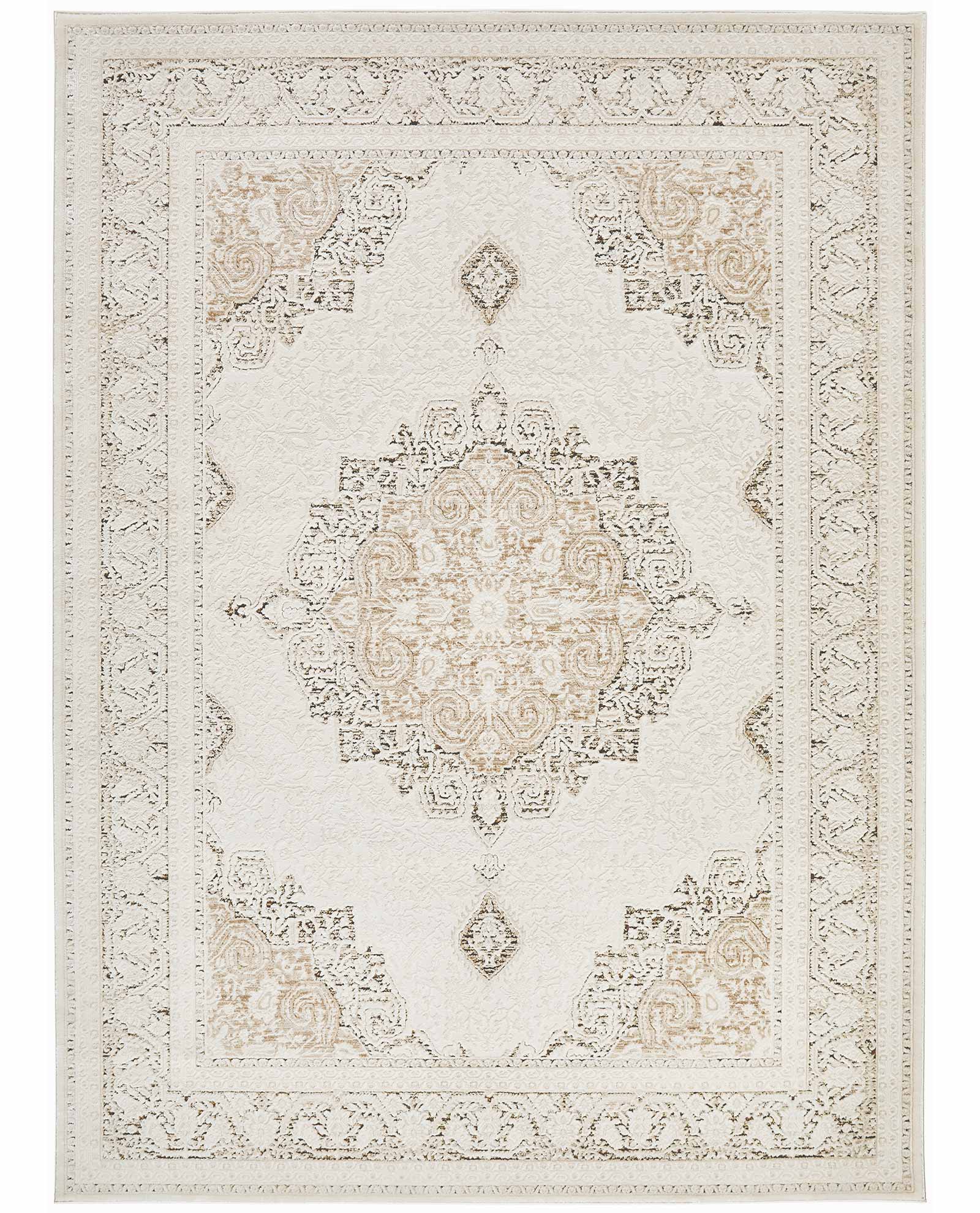 Concept Looms tapis Olivia OLI103 KHAKI frontal