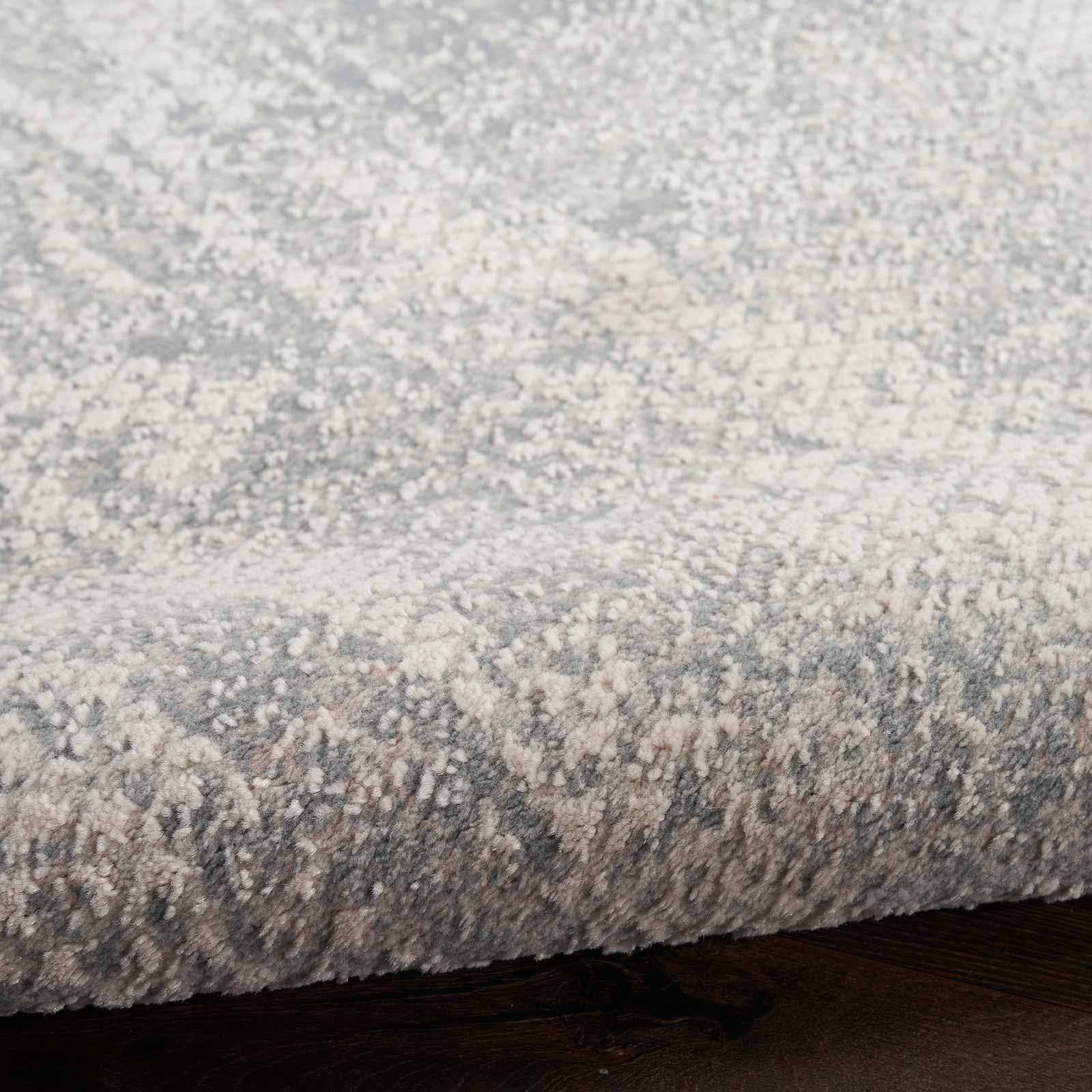 Nourison tapis Exhale EXL01 LTGRY LIGHT GREY 5x7 099446954930 texture 1