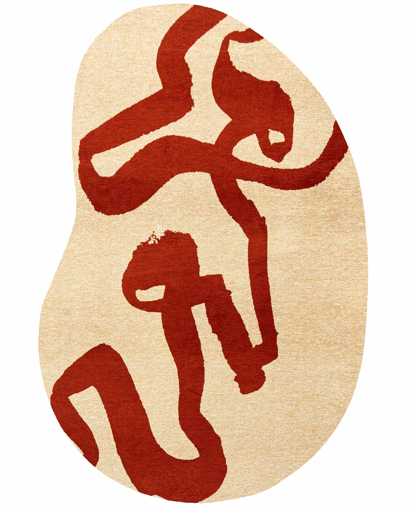 Louis De Poortere Craft Ribbon 9847 Imperial Red peanut