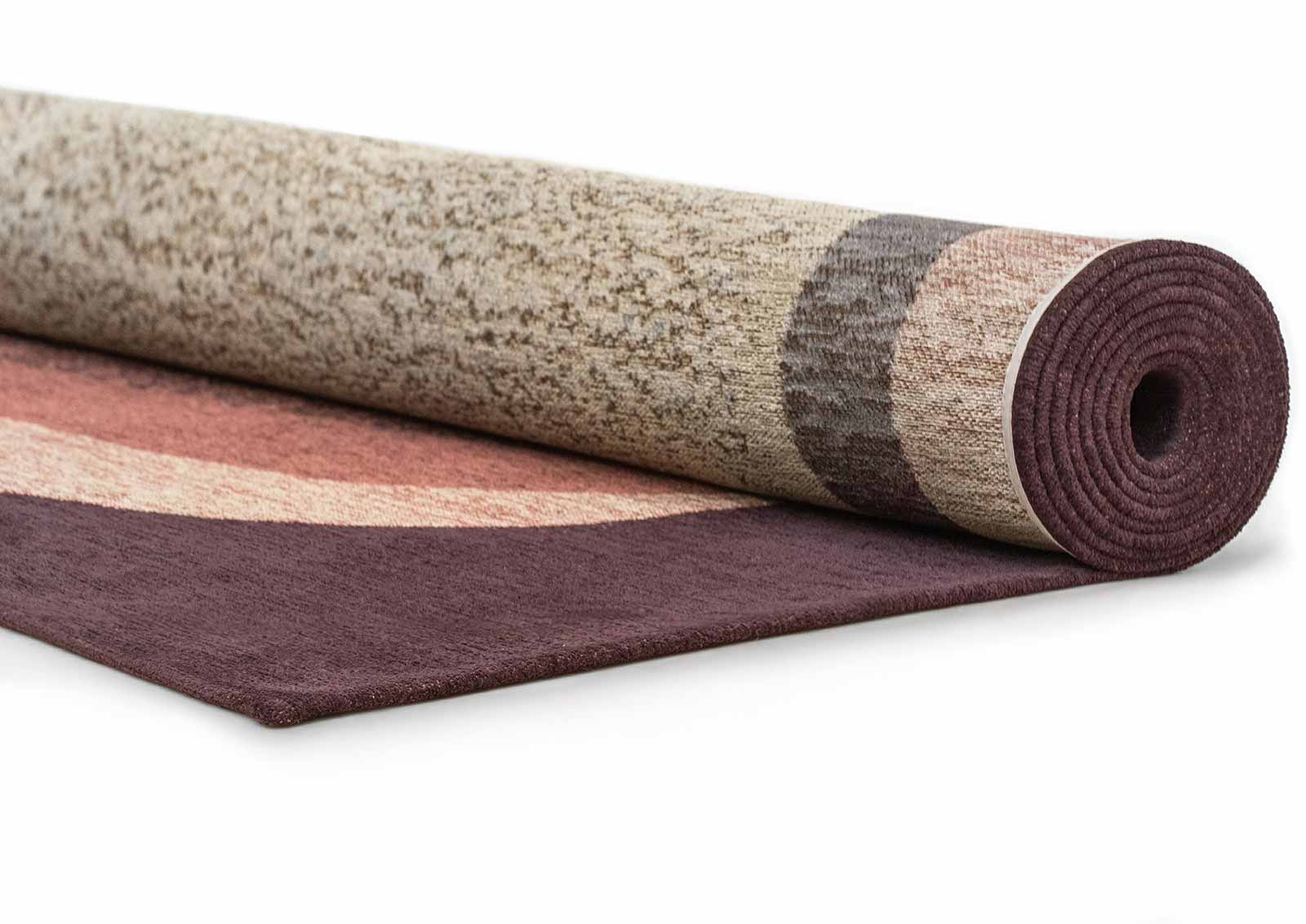 Louis De Poortere tapis Craft 2064 Marble Rosewood roll