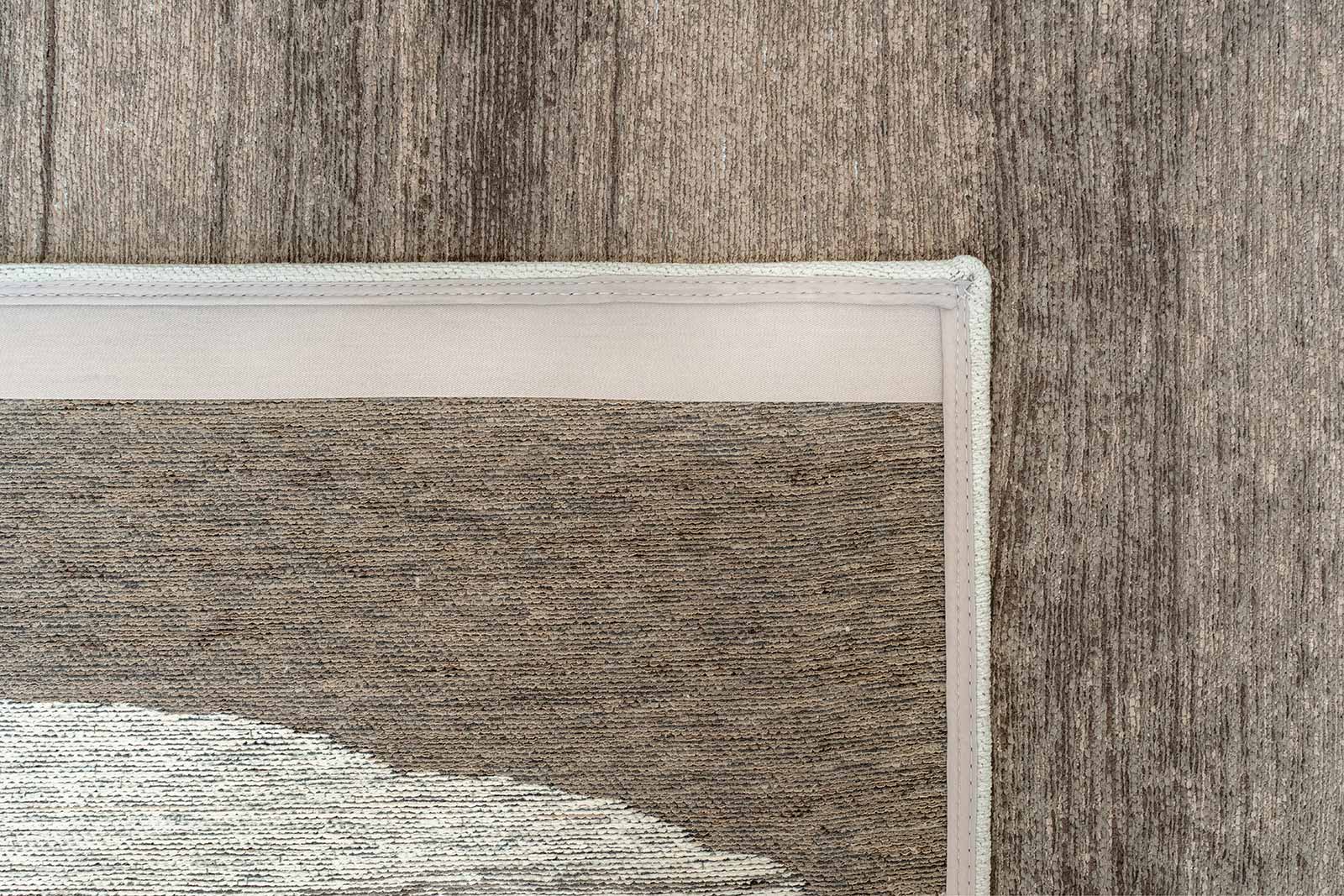 Louis De Poortere tapis Craft 2081 Brush Mastic back