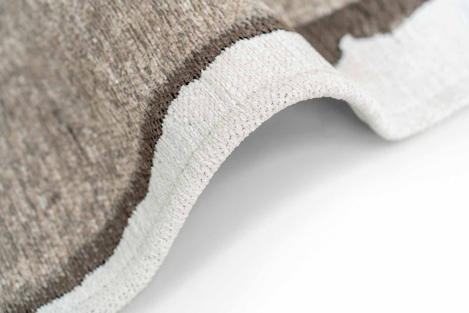 Louis De Poortere tapis Craft 2081 Brush Mastic upfold