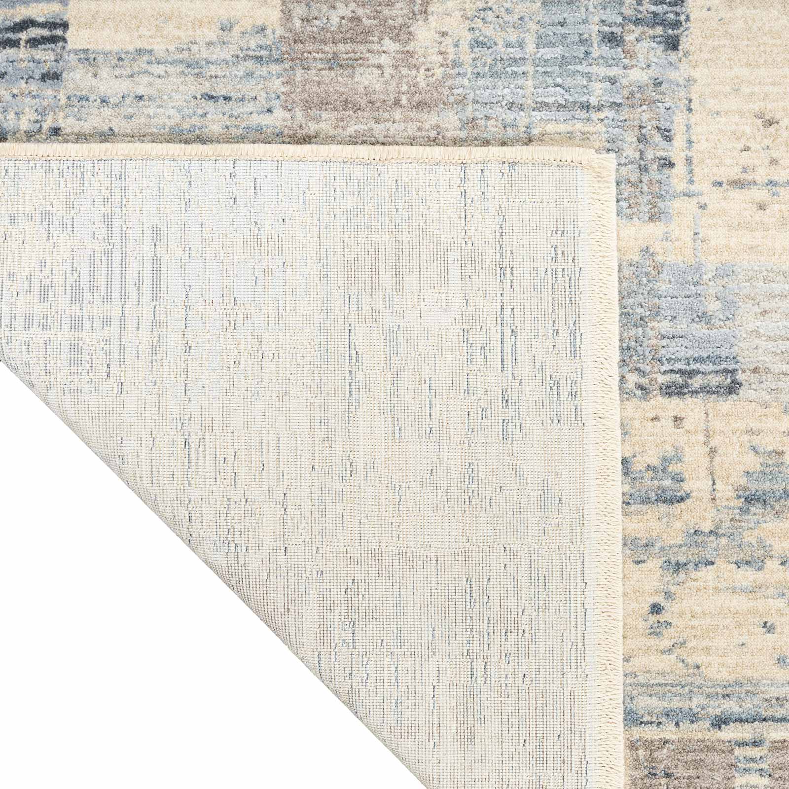 Calvin Klein tapis Drift CK089 DRF04 BLBGE BLUE BEIGE 8x10 841491197745 CRB